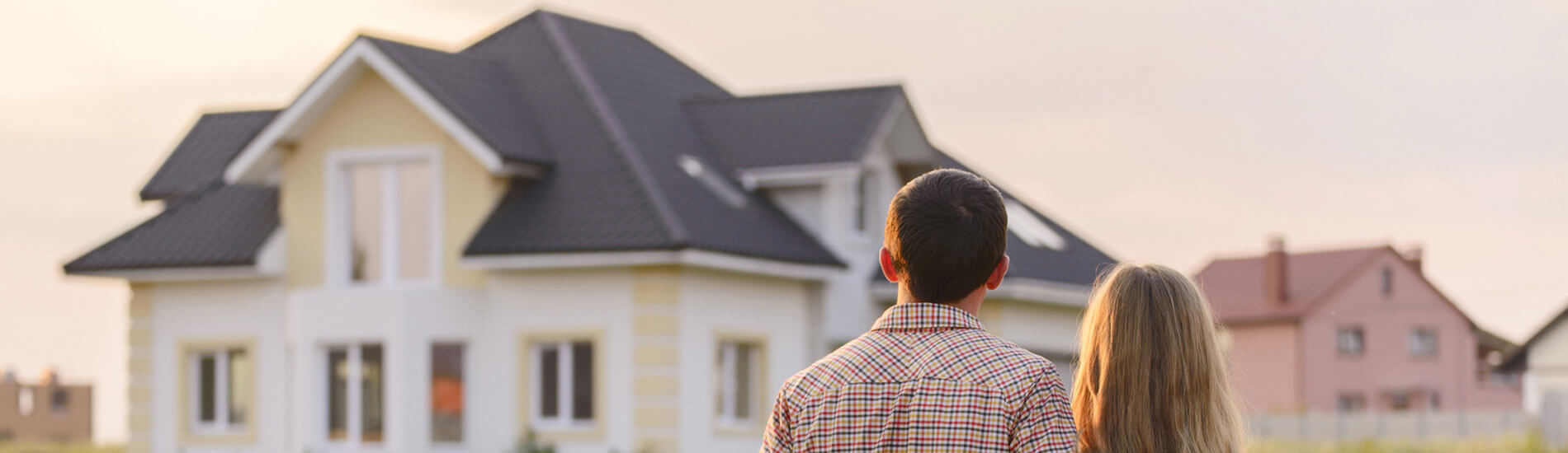 Couple Looking at Home